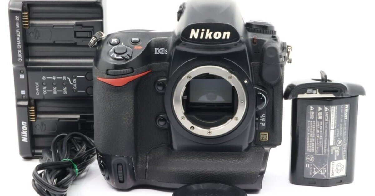 良品☆Nikon ニコン D3s ボディ バッテリー2個 フルサイズ一眼レフ