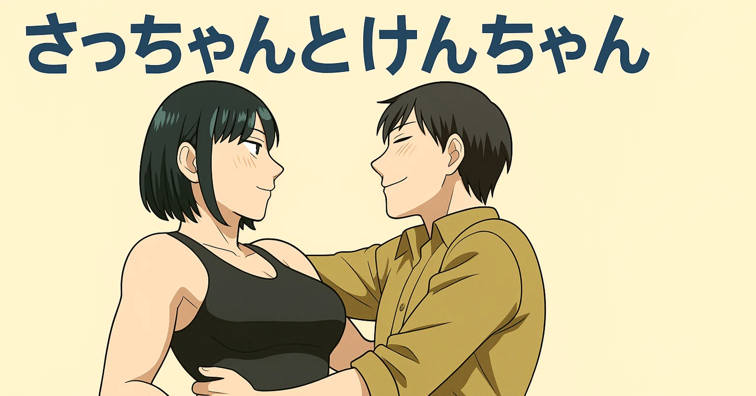 G.4 筋肉系女子とちょいエロ男子の逆転ラブ!?――『さっちゃんとけん