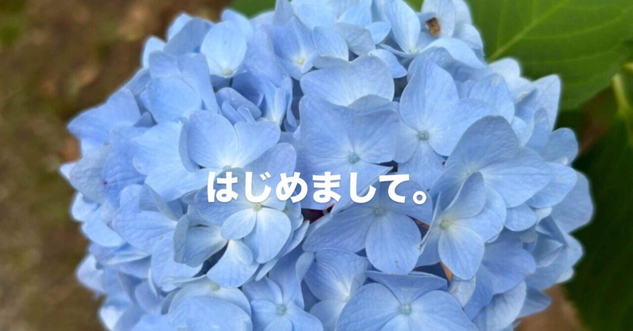 はじめてのnote｜自己紹介｜kana