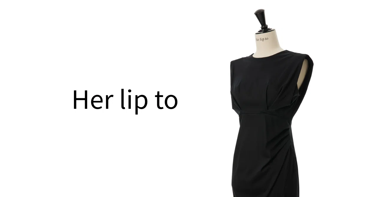 購入レビュー#8｜Herlipto｜Tribeca Jersey Dress｜Her closet note