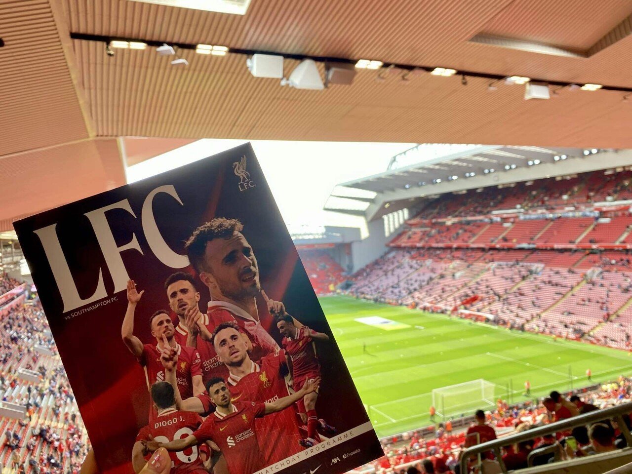 祝プレミア優勝】念願のアンフィールドへ！ 2025年LFC現地観戦