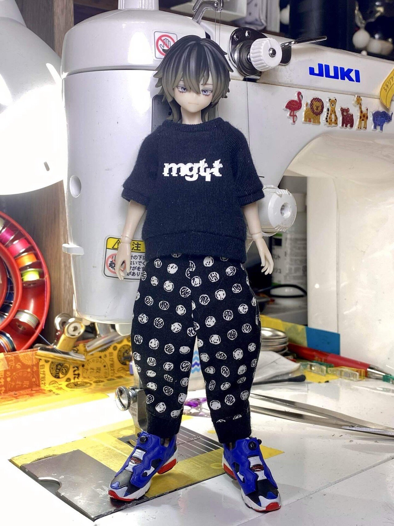 ジョリーフルール　2024大阪アイドール　ダブルポーチ＆ぶら下げ巾着ポーチ　⑥ ジョリーフルール 2024大阪アイドール ダブルポーチ＆ぶら下げ巾着