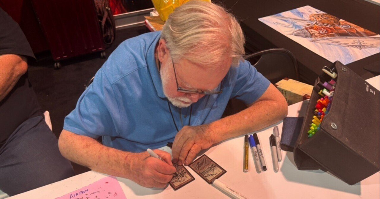 アーティストに拡張(Altered Art)をしてもらおう！in MagicCon