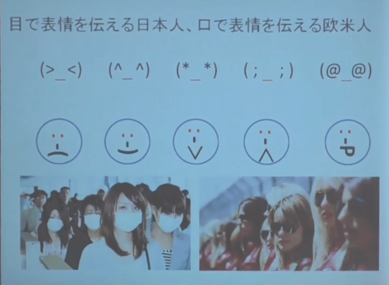 マスクとサングラス 洋の東西 J Center Note マスクとサングラス 洋の東西 J Center Note
