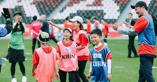 サッカーがつなぐもの｜KIRIN
