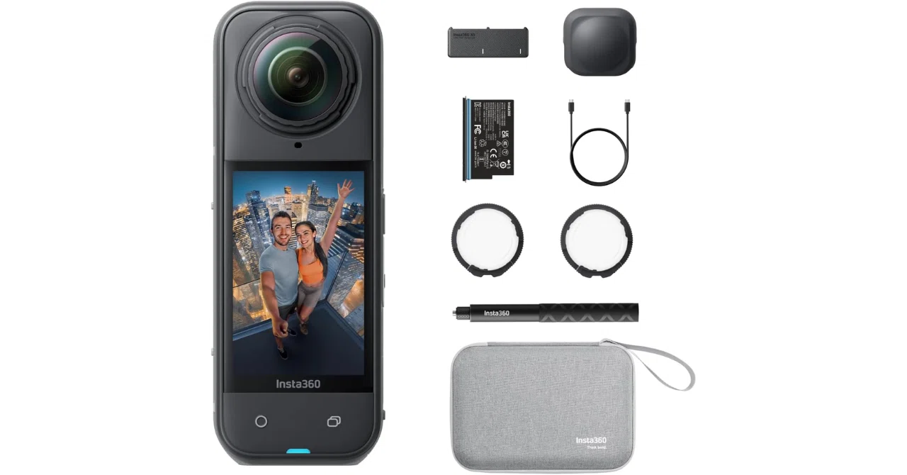 Insta360 X5 エッセンシャルキット 防水8K 360度カメラ｜GetGadgetGot