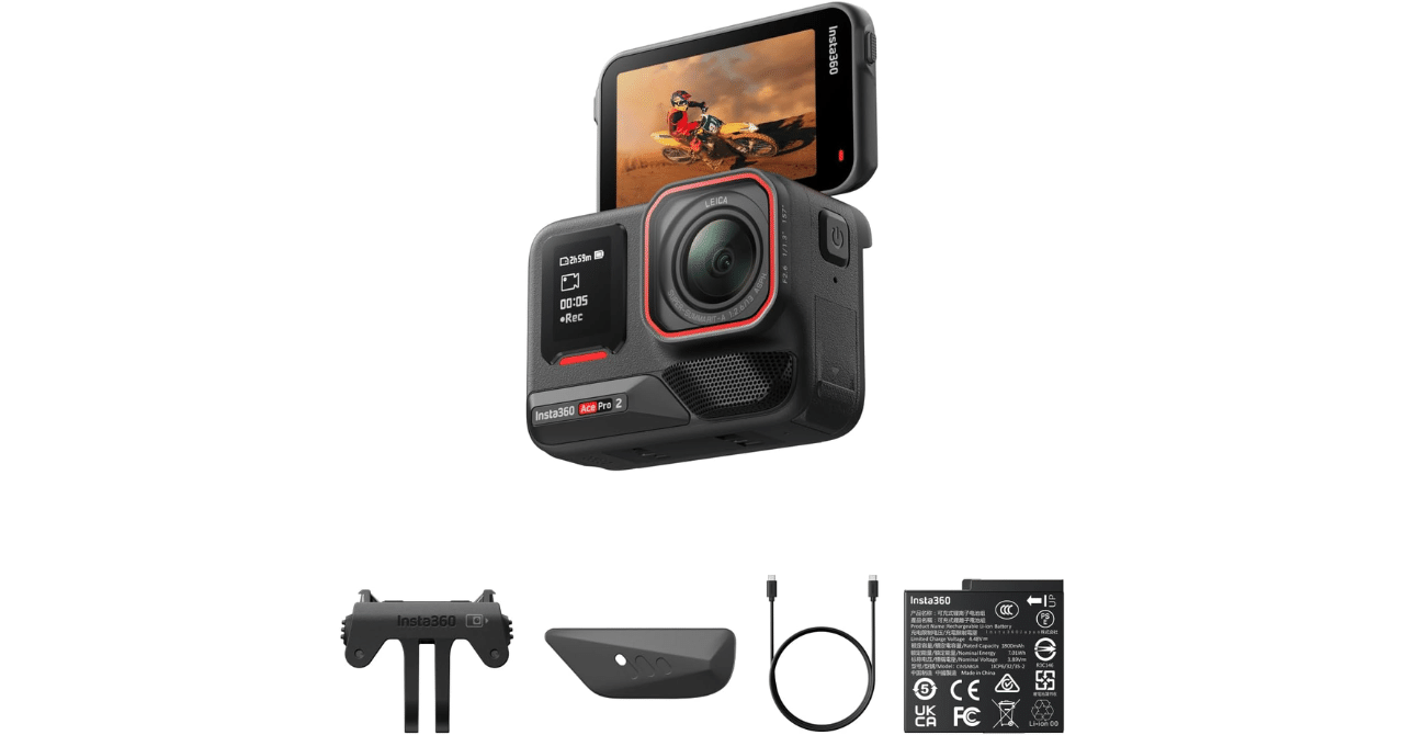 Insta360 Ace Pro 2 8K防水アクションカメラ｜GetGadgetGot