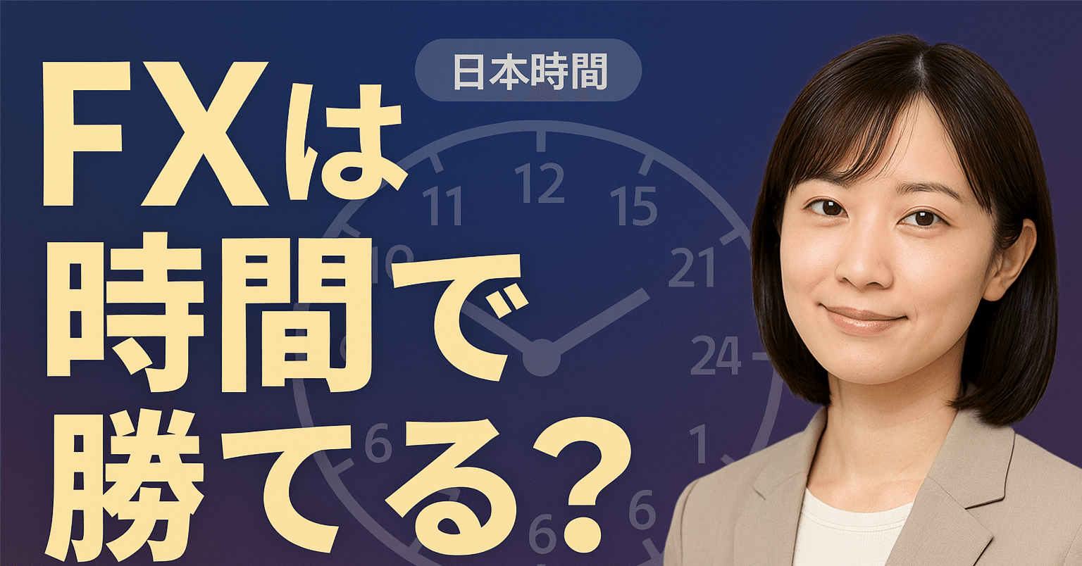 FX初心者向け】勝てる時間帯はあるの？私が“狙っているエントリー時間”とその理由｜fx_chiharu_note