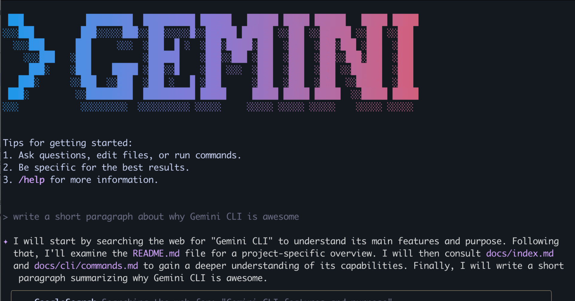 開発者必見】無料で始めるAIアシスタント「Gemini CLI」解説｜ホーリーデイ