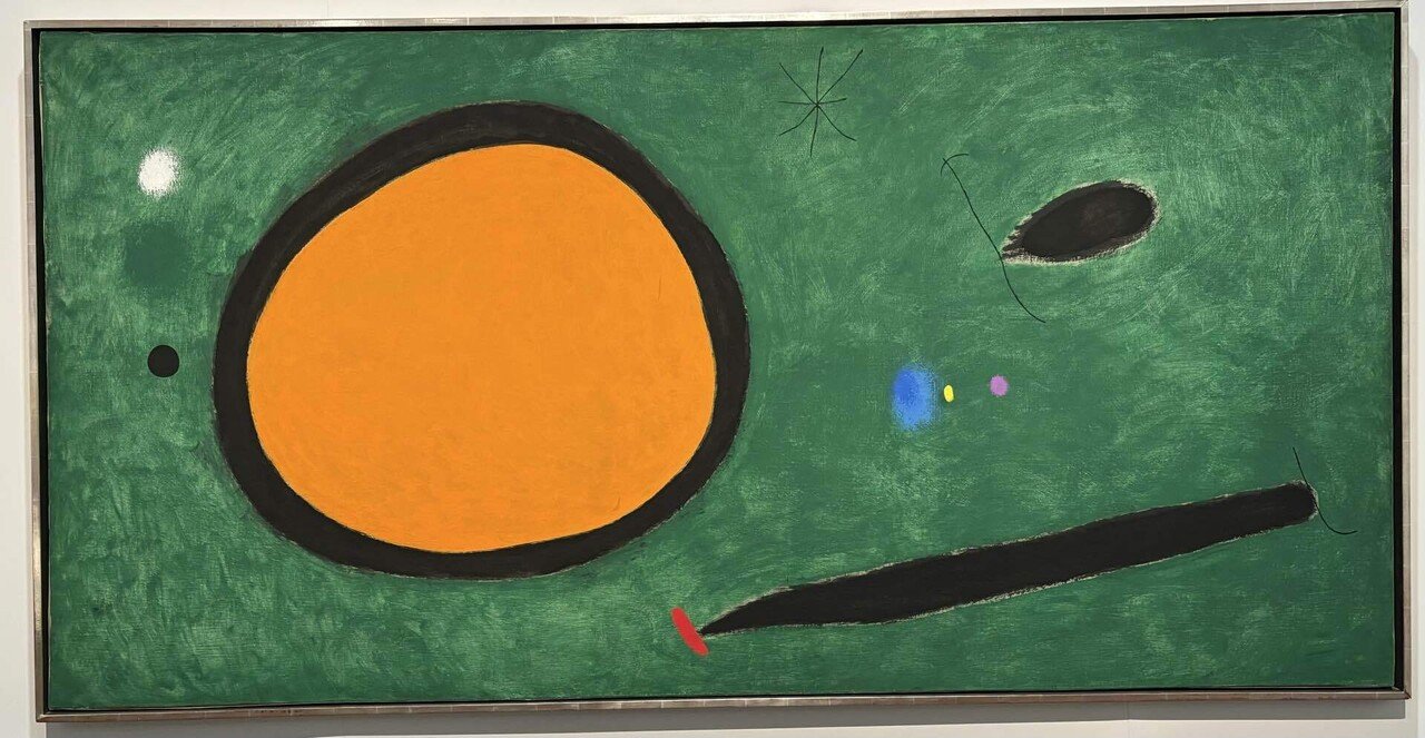 🎨超妄想解釈「ミロ展」青い星が打ち上がる展示会｜🐸baku の