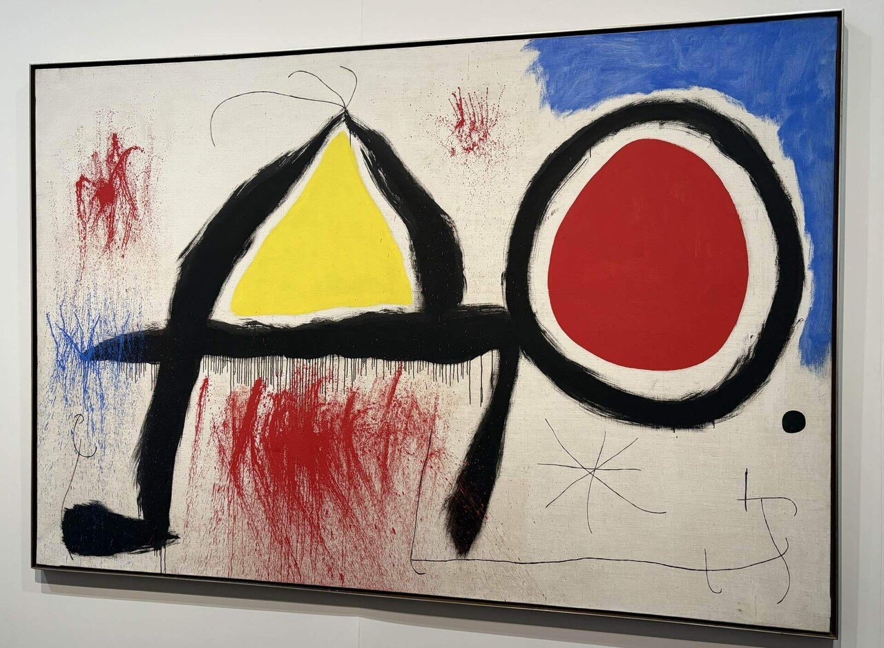 🎨超妄想解釈「ミロ展」青い星が打ち上がる展示会｜🐸baku の
