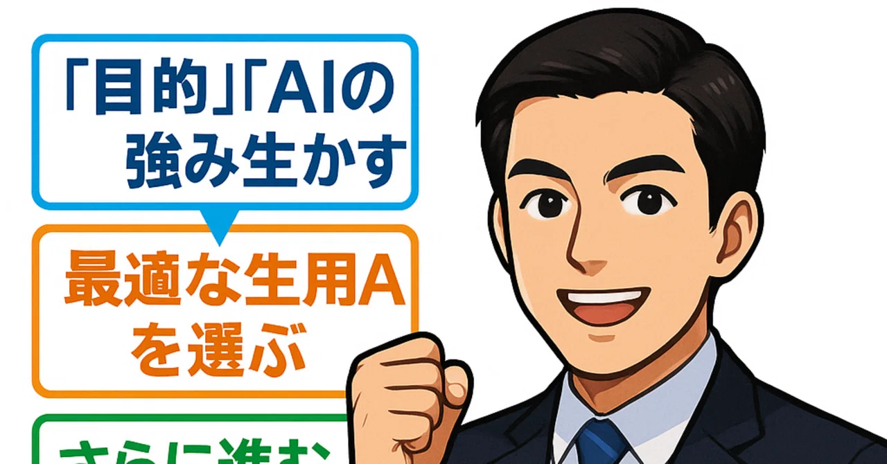 どの生成AIを、どの業務に使うとよいか|経営ブログ 中小企業診断士 竹内幸次