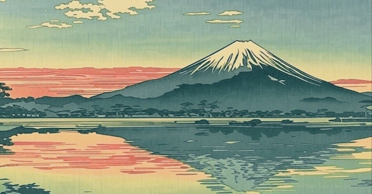 ☆ 富士山 #1 浮世絵｜保健委員