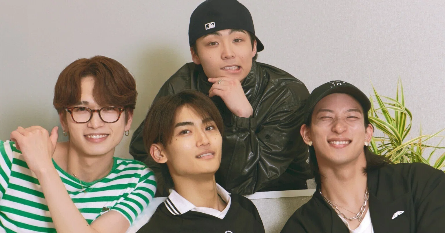 WATWING Rintaro Hachimura bersama rekan-rekan di acara rehearsal
