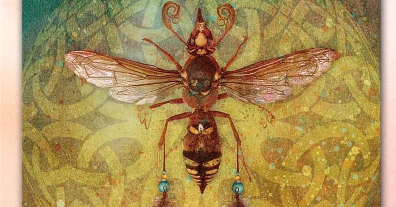 チクリと刺す痛みの意味🐝『Wasp Spirit』〜唯一無二の魂の文様を誇りにする🏵️〜｜藤次郎@Swami.Prem.SHIVA