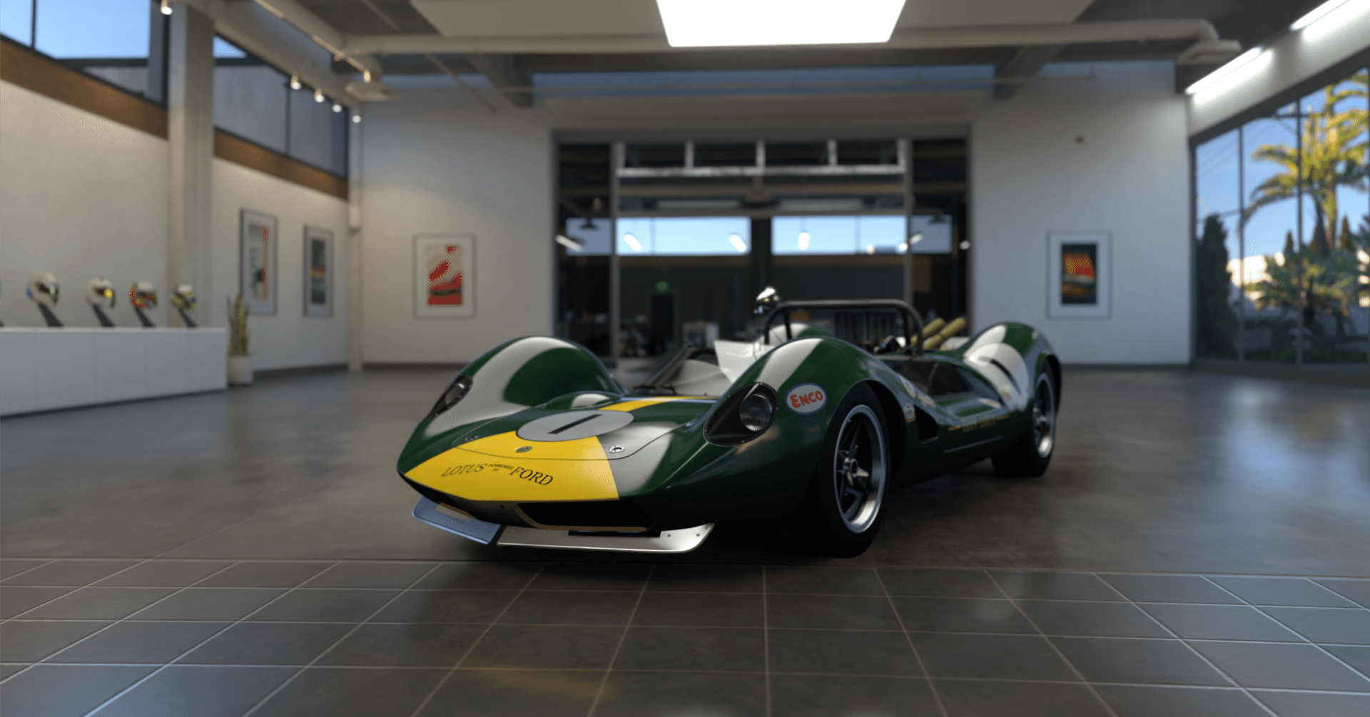 1965 LOTUS #1 Team Lotus Type 40｜音画車庫(Virtual Garage)