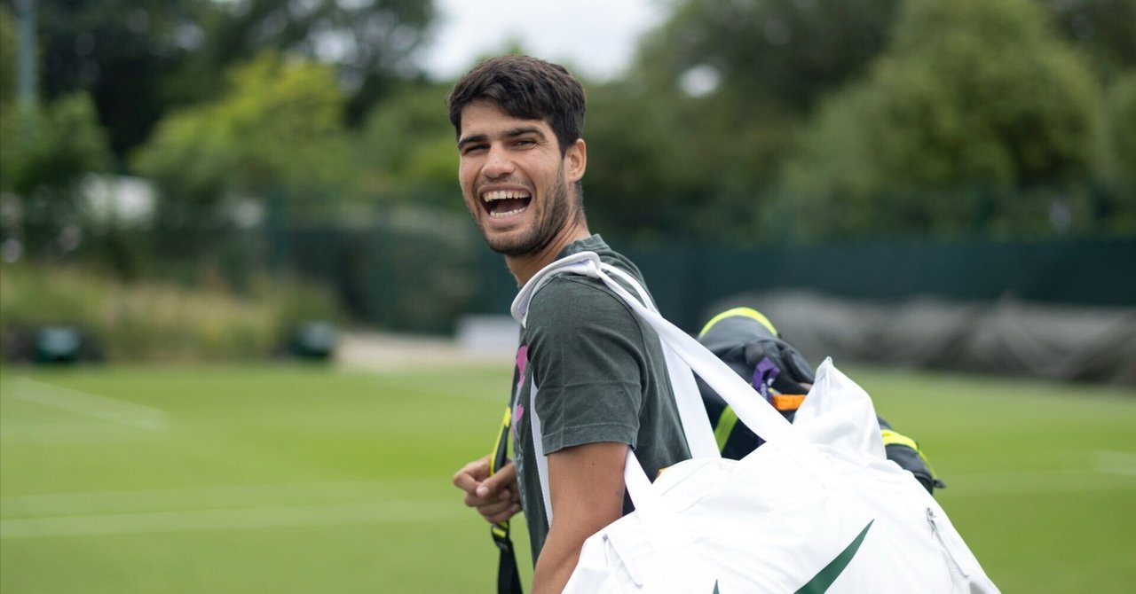 カルロスアルカラス ウィンブルドンウィナー 直筆サインフォト カルロスアルカラス ウィンブルドンウィナー 直筆サインフォト