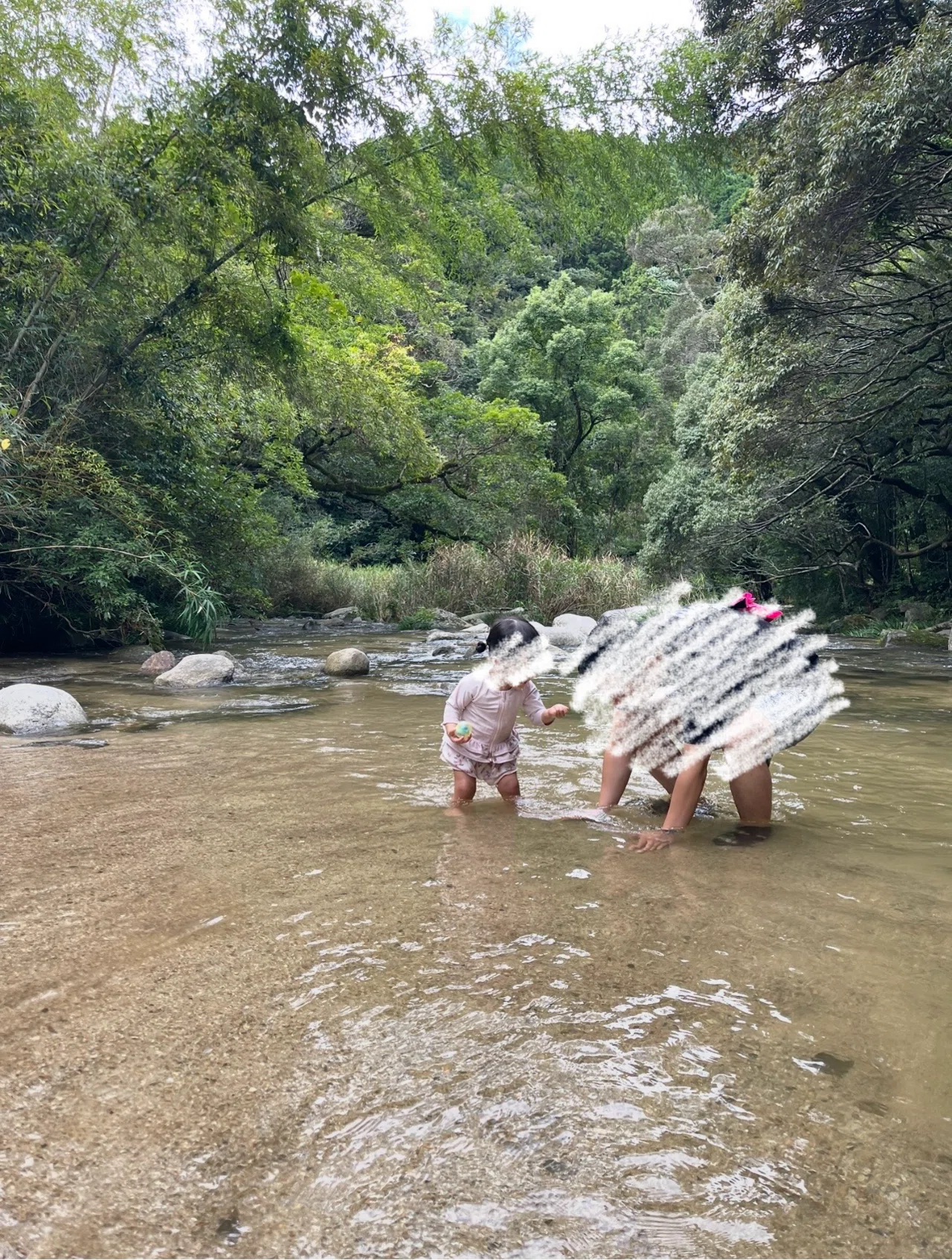 中ノ島公園で夏の川遊び｜タミママ