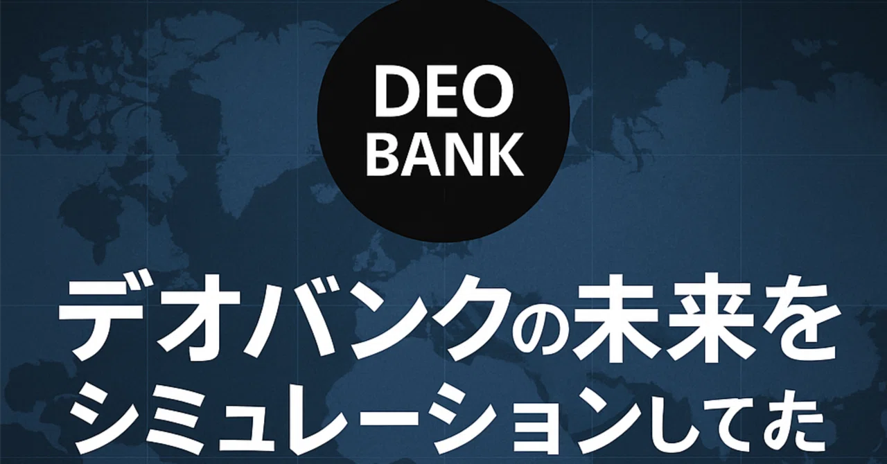 デオバンクの未来をシミュレーションしてみた｜ヤバい言語化屋さんの北野さん