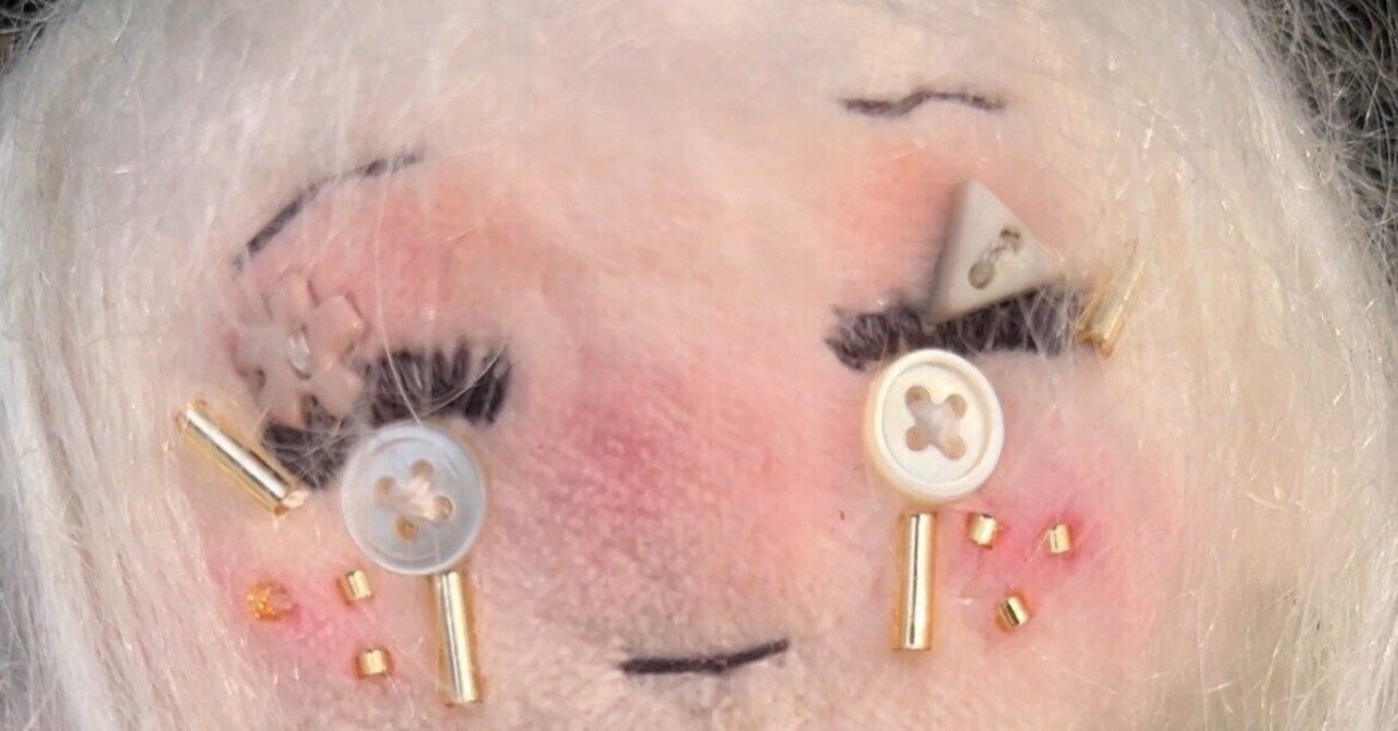 PARABOX NETSHOP]モヘアウエフティング ストレート ホワイト ビスク