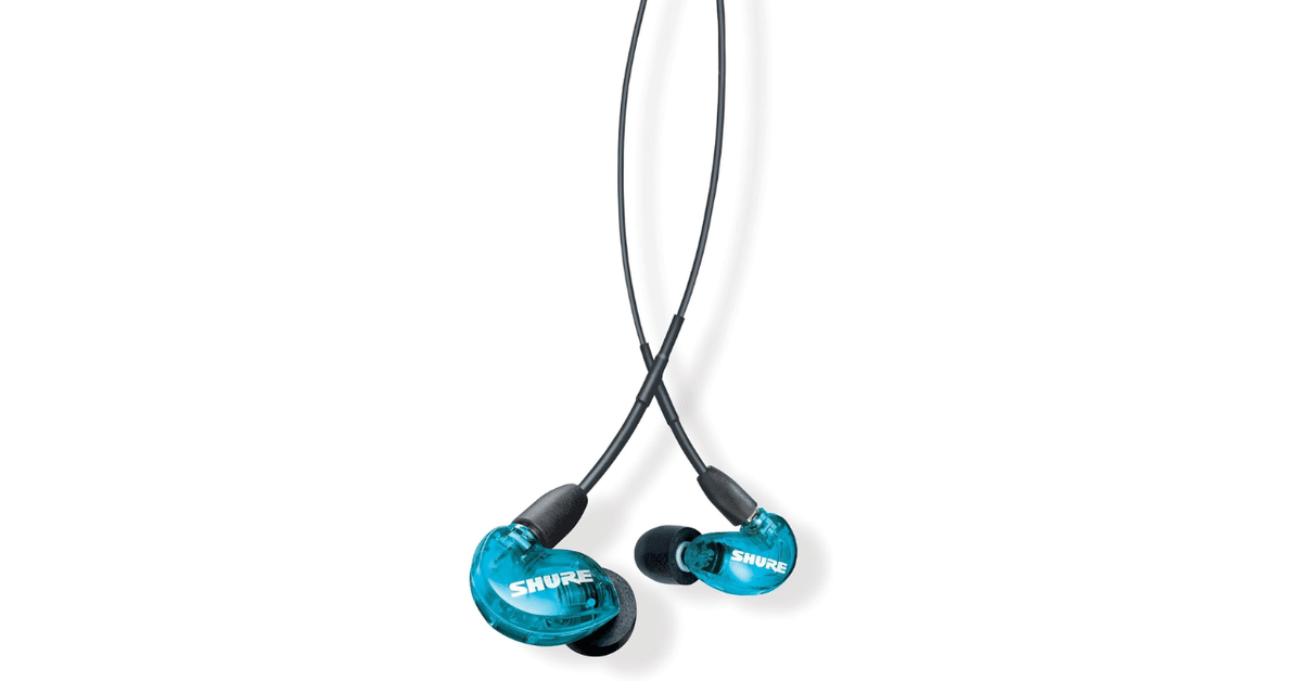 SHURE SE215 SPE-A ブルー 高遮音性イヤホン｜GetGadgetGot