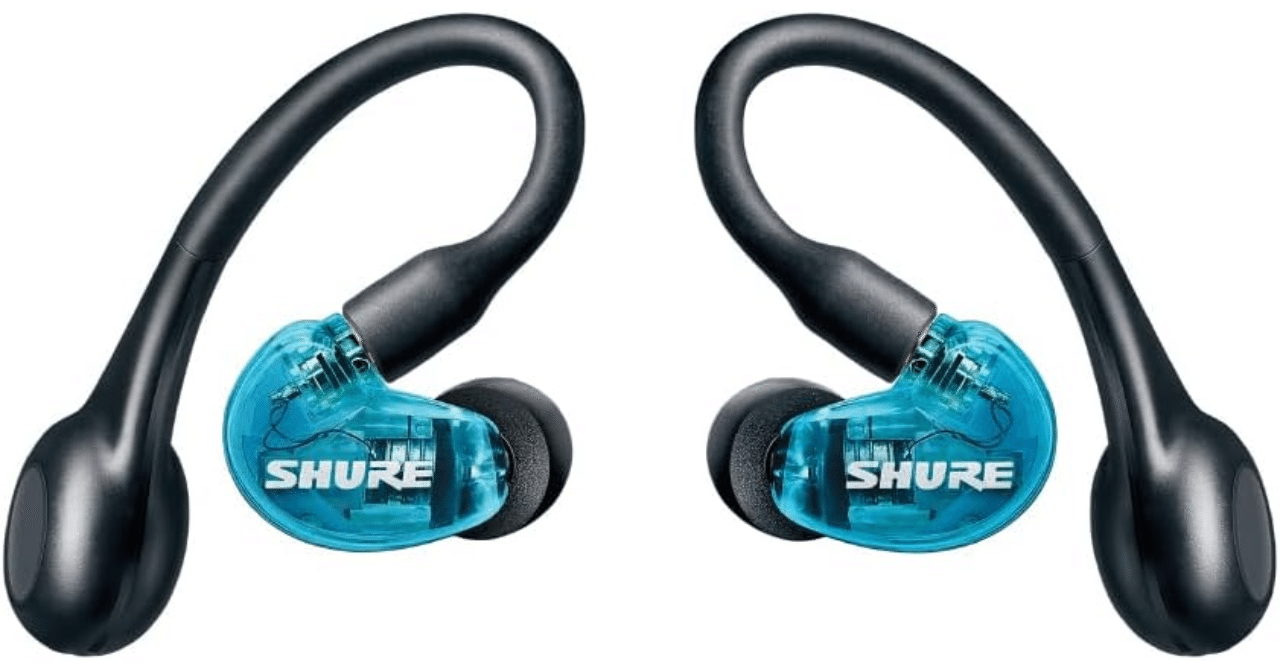 SHURE シュア SE21DYBL+TW2-A トランスルーセントブルー SHURE SE21DYBL+TW2-A AONIC215 完全ワイヤレス高遮音性イヤホン