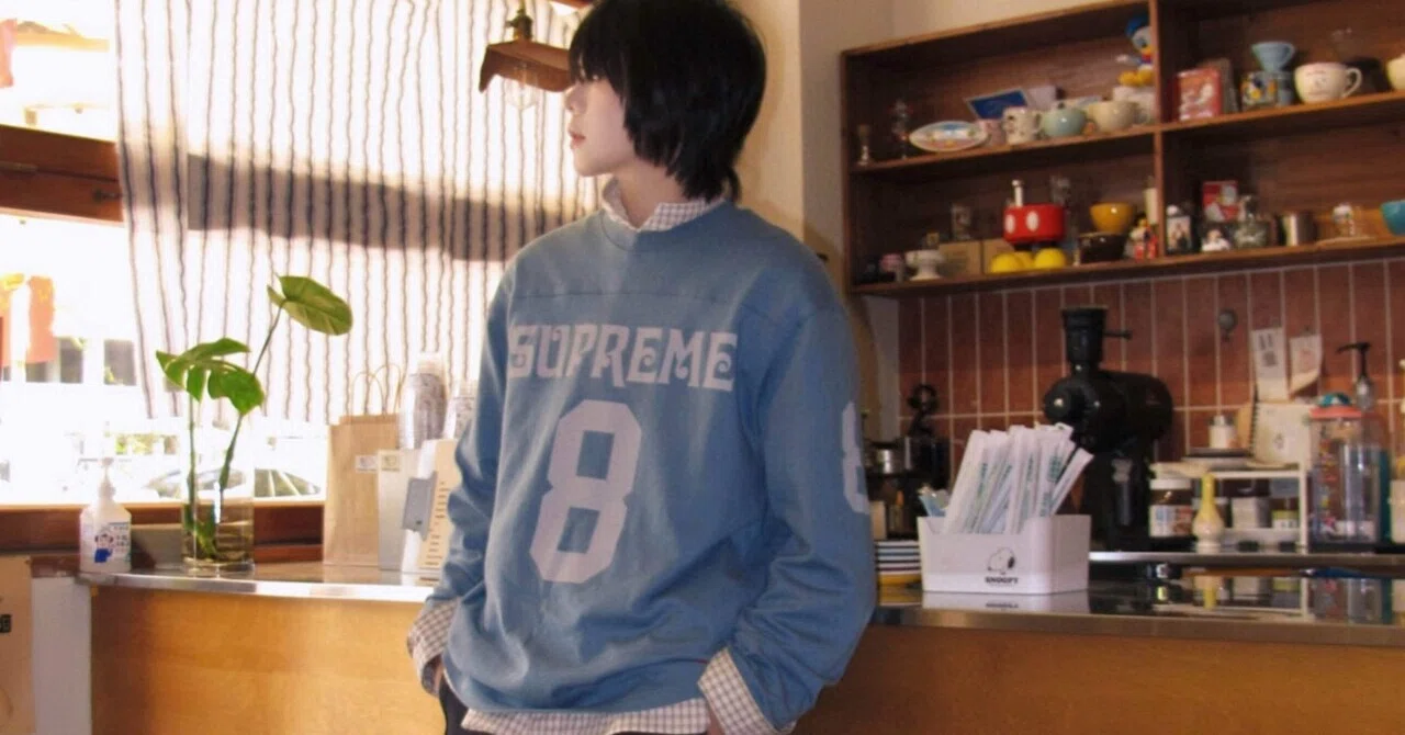シュプリーム SS25 Affiliated L/S フットボールトップ 長袖Tシャツ 