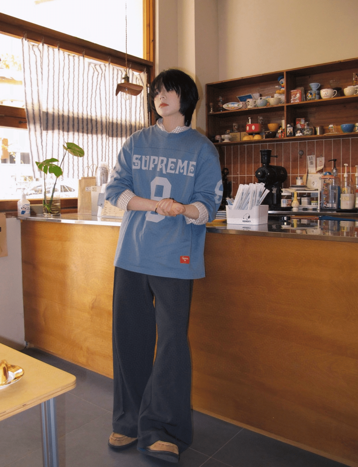 シュプリーム SS25 Affiliated L/S フットボールトップ 長袖Tシャツ