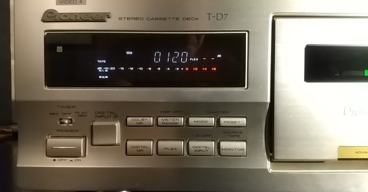 【完動品】Pioneer T-D7 パイオニア カセットデッキ Pioneer T-D7｜カセットデッキのレンタル―2週間から利用可能