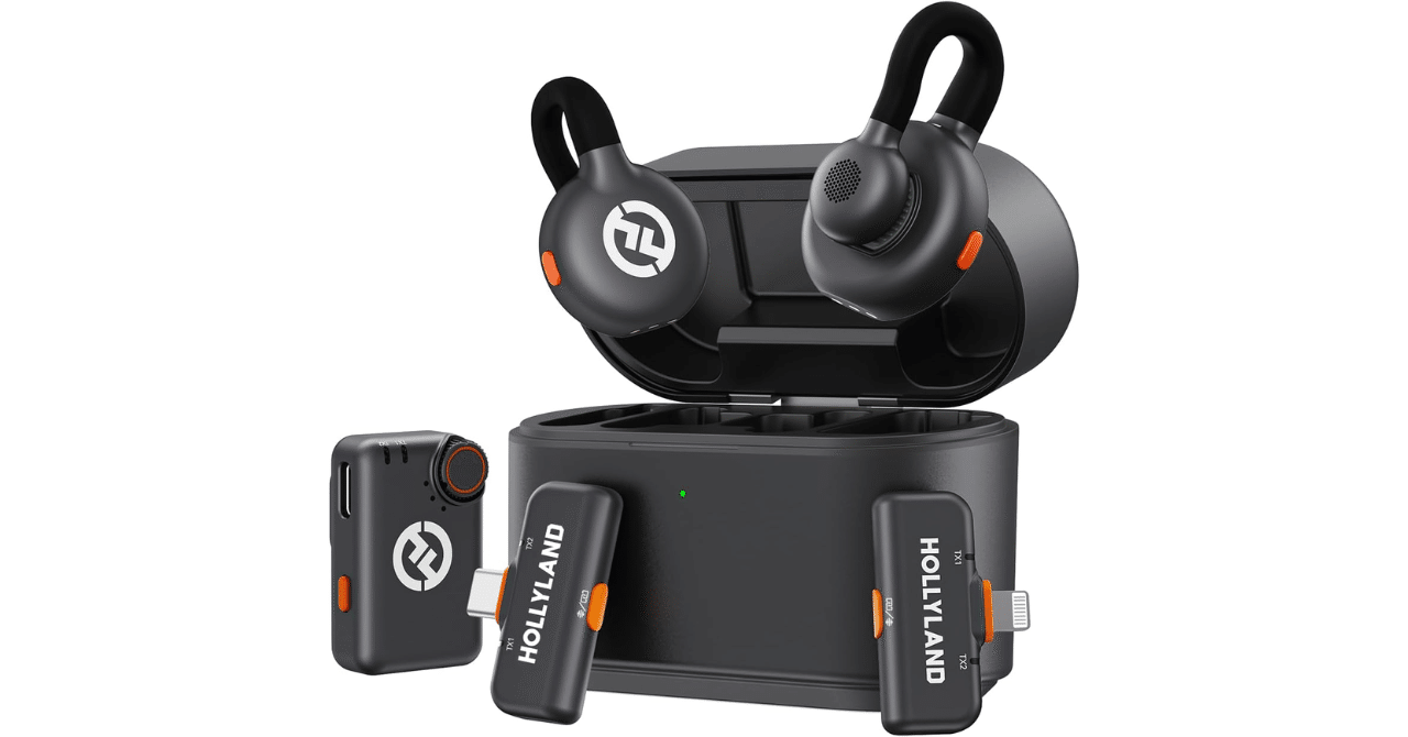 HOLLYLAND LARK M2 comboワイヤレスラベリアマイク Amazon.co.jp: Hollyland Lark M2S Combo (カメラ RX+USB-C RX+