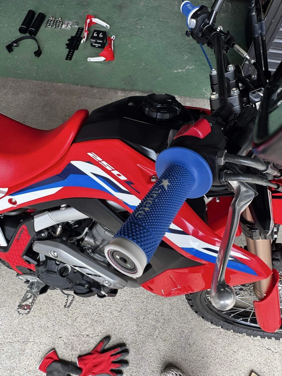 CRF250Lカスタム】ハンドガード編｜bonsaimoto