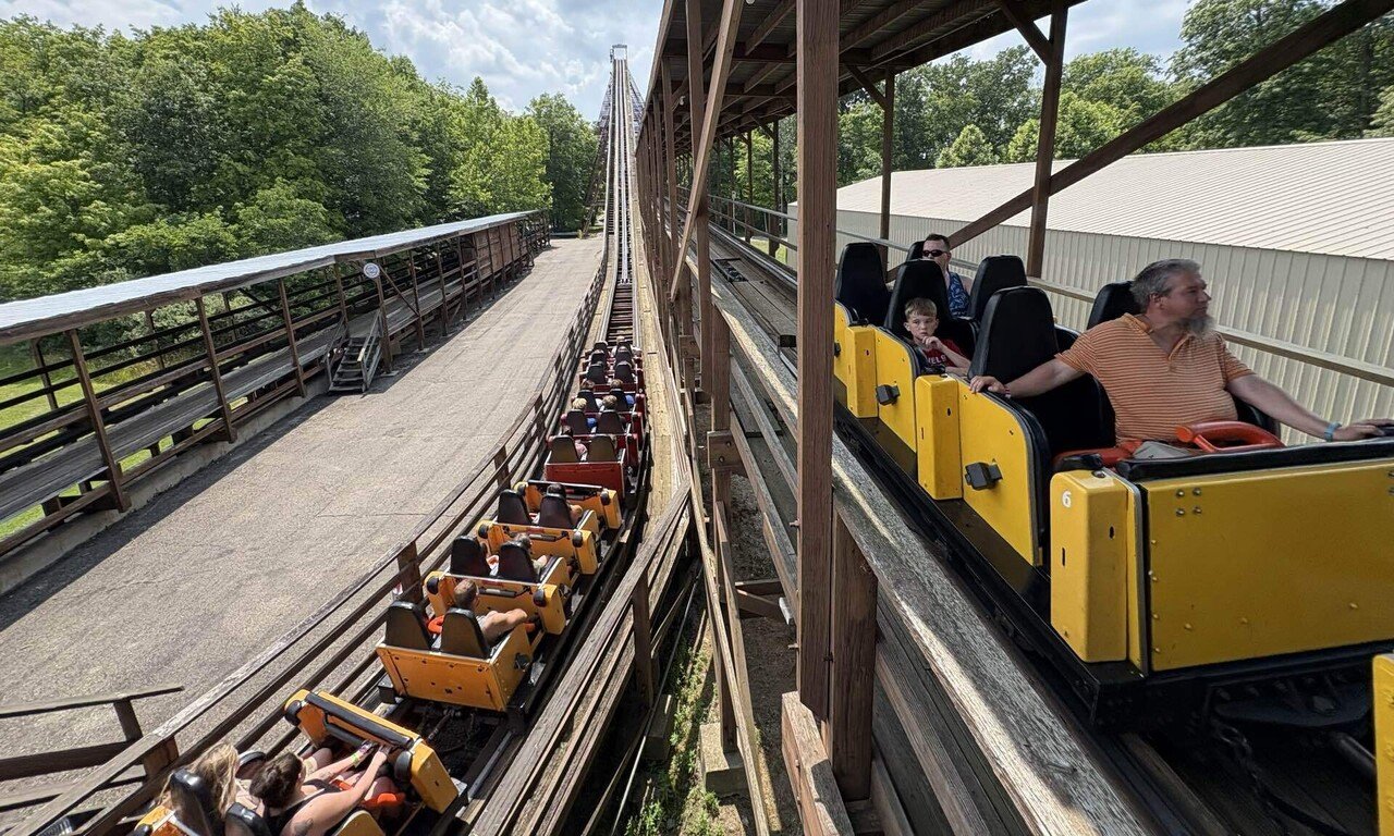 Kings Island】The Beast@乗車レポート｜絶叫ぶらり旅@ゆ-き/U.227