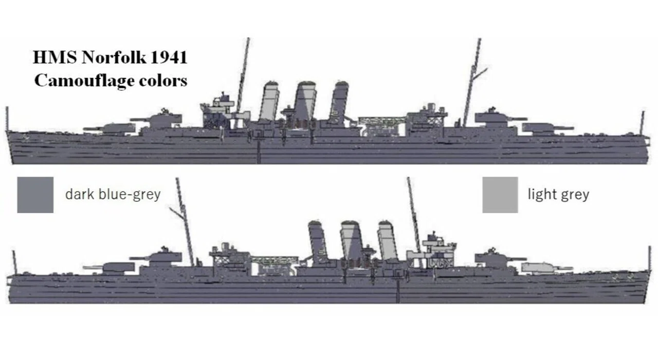 HMS County Class 1941 英国海軍カウンティ級1941制作記 #2 (Aoshima 1