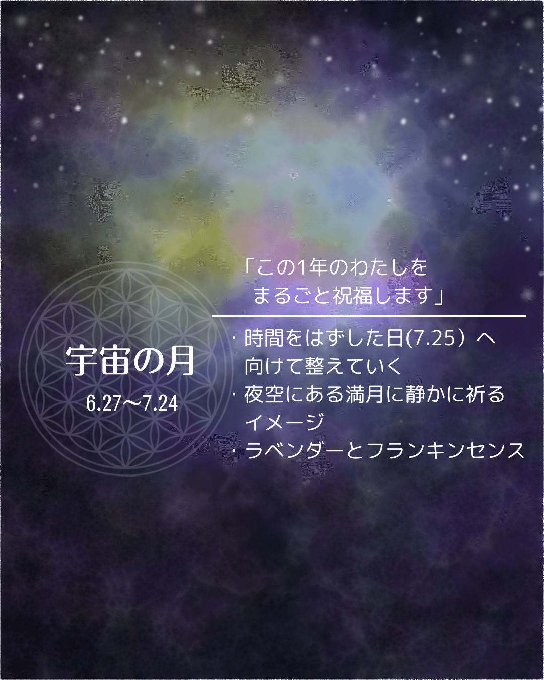 13の月の暦：宇宙の月の扉が開く日｜せんどうさくら＠アトリエ星