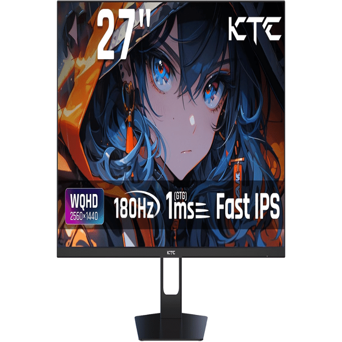 KTC 27インチ WQHD 180Hz ゲーミングモニター H27T22C｜GetGadgetGot