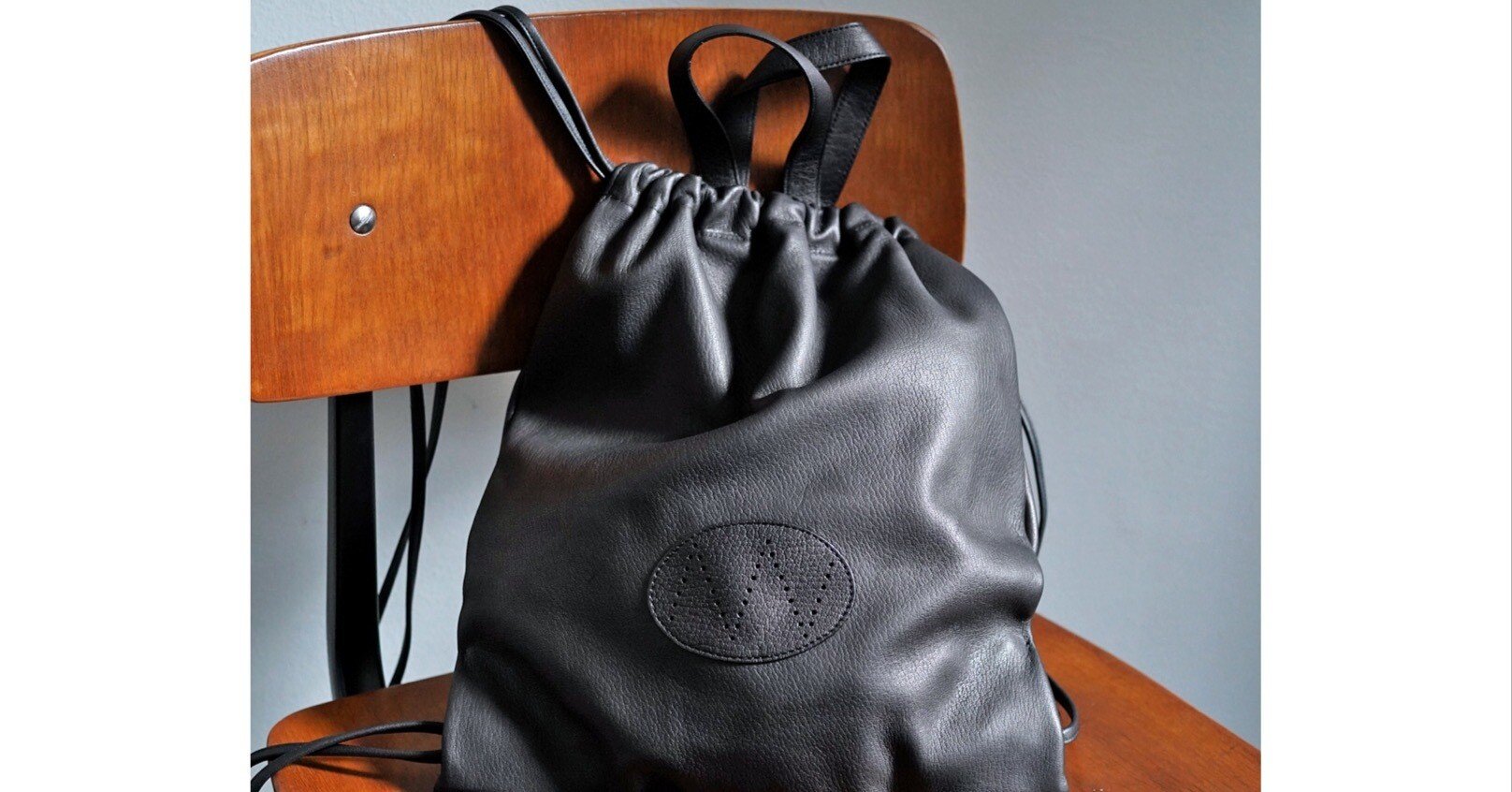 NICENESS 22SS ROGER ラムレザーバッグ NICENESS(ナイスネス)