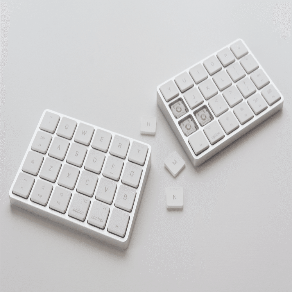 メンブレン+シザー方式で無線分割キーボードを自作した話｜cop