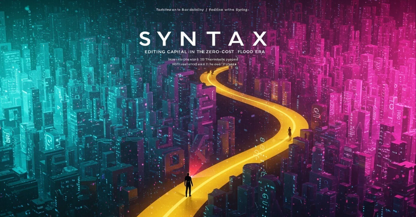Syntax（シンタックス）――ゼロ円で文字が溢れる時代の“編集資本論”』 9 