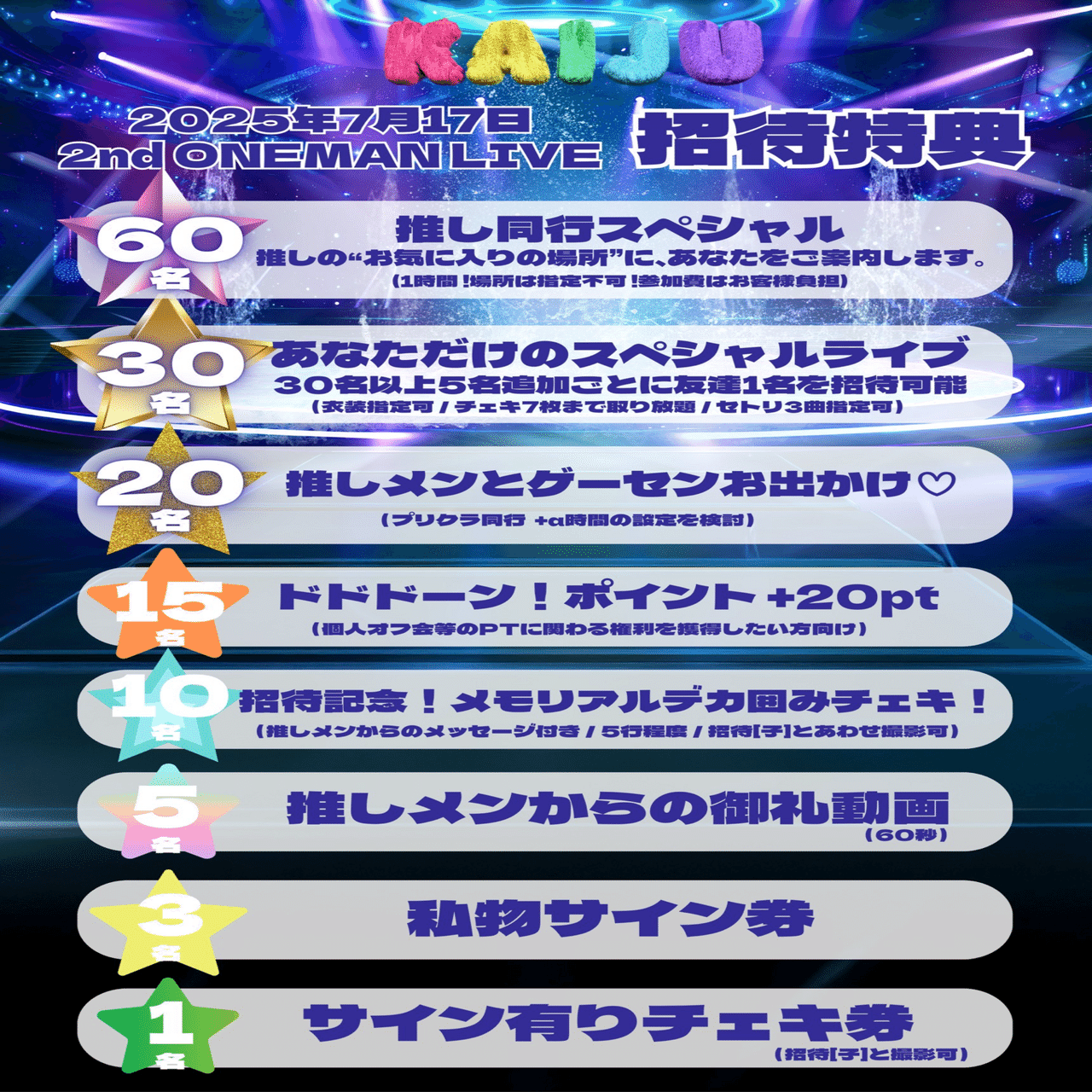 2nd ONEMAN LIVE 「みんなちがって、みんなかわいい。」特設サイト