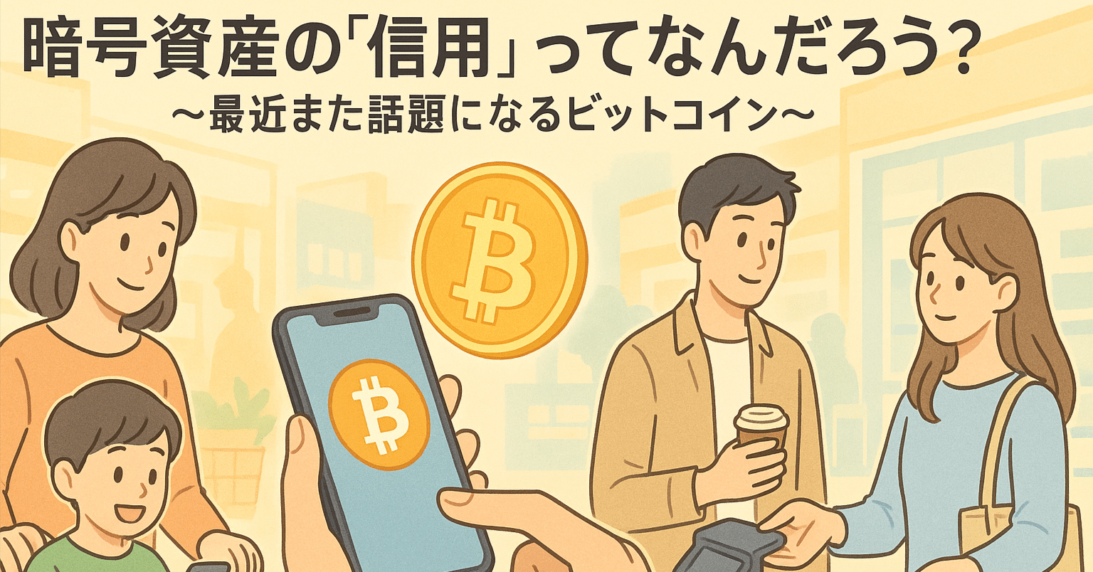 暗号資産の“信用”ってなんだろう？ 〜最近また話題になるビットコイン〜｜甲斐真樹 | イー・エージェンシー