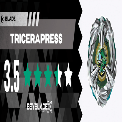 17_トリケラプレスガチレビュー［ベイブレードX］｜サボサボ@S1