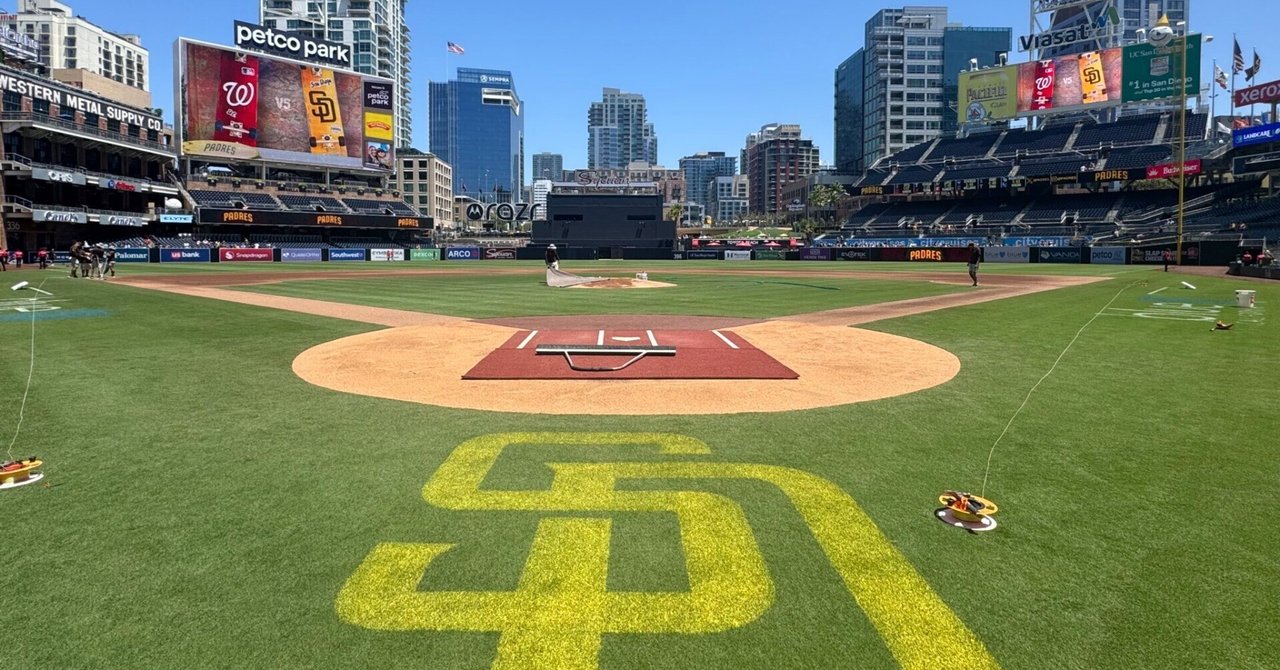 パドレスプレイオフ記念お値下げSan Diego 球場20周年記念ミニバット パドレス備忘録 2025.06.29｜あやのすけ
