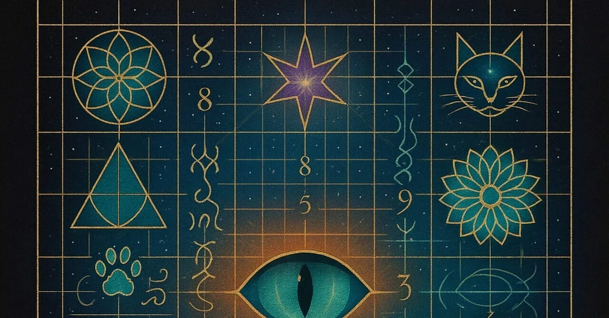 🗺️ "Soul Blueprint – Light Code Grid Art – A Map of Light to See Your ...