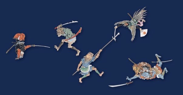 桃太郎ページ 桃太郎昔噺(豆本) | ToMuCo - Tokyo Museum Collection
