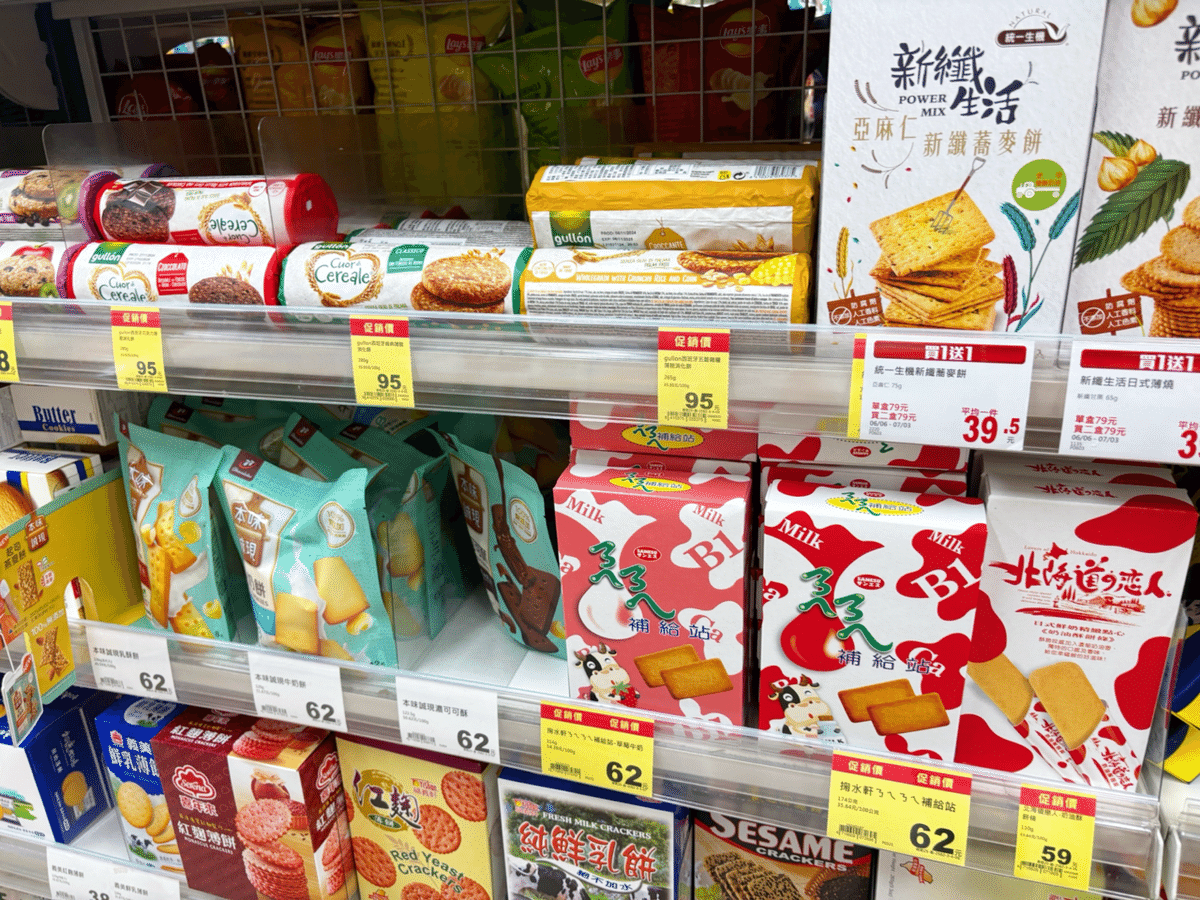 台湾旅行記【PX MART】中山区 台湾菓子 髭でんぶ 廣達香