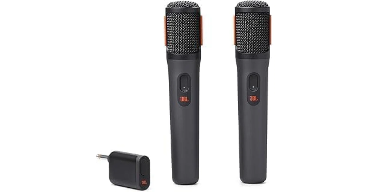 JBL PartyBox Wireless Mic 2本セット ブラック｜GetGadgetGot