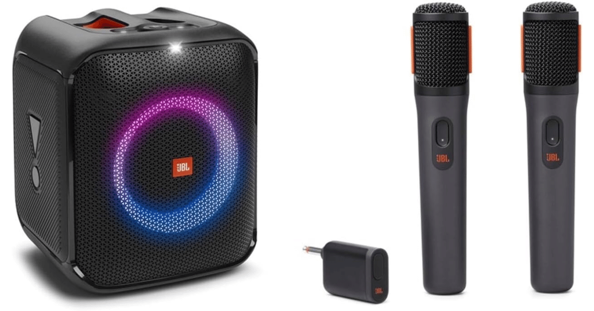 JBL PARTYBOX ENCORE 用 マイク 2本セット JBL PARTYBOX ENCORE ESSENTIAL ブラック マイク2本セット