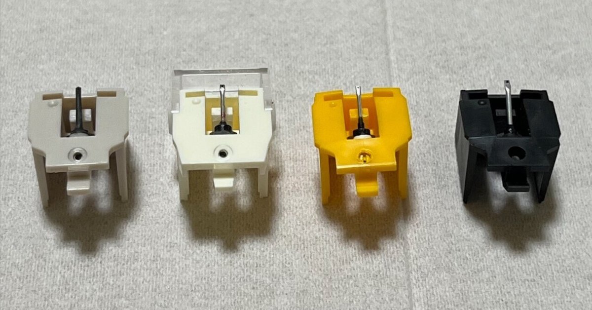 レコードプレーヤーのベルトを変えてみた後の話 〜 針を替えて