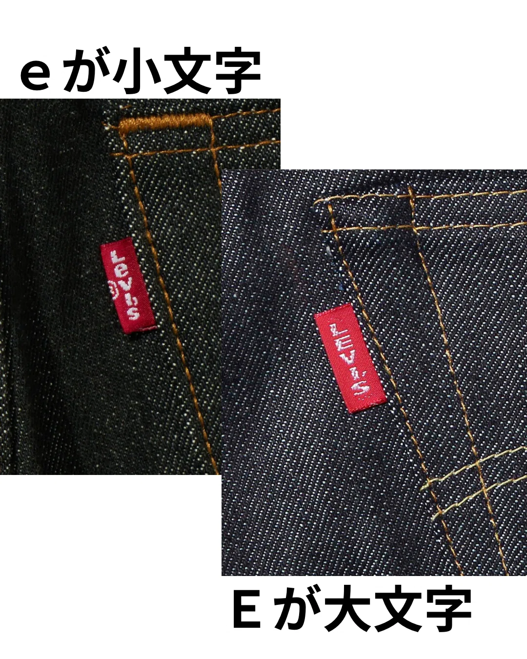 Levi's 501XX｜“Big E”とは？赤タブに隠された時代の証