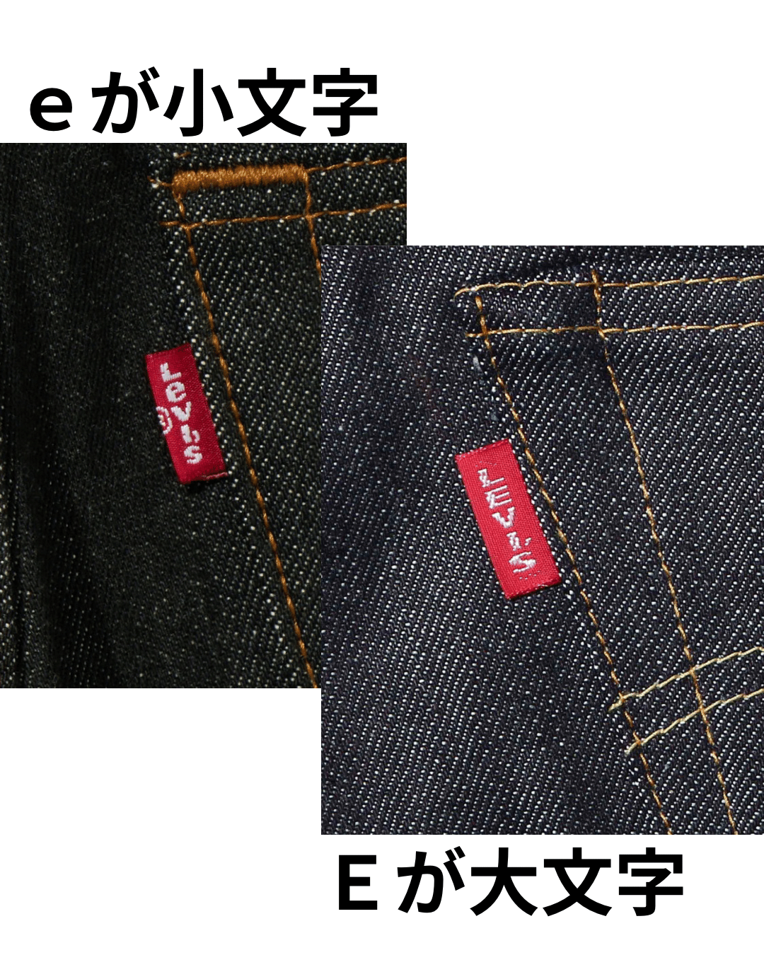 ￼リーバイス501￼大文字のE Levi's 501XX｜“Big E”とは？赤タブに隠された時代の証